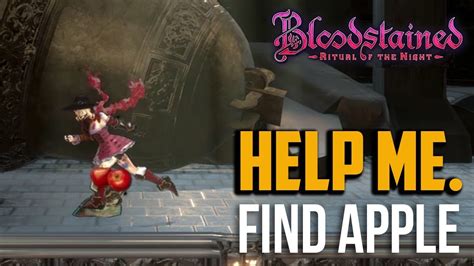 bloodstained apples